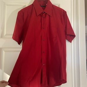 Men’s Red Gucci Button-down Shirt